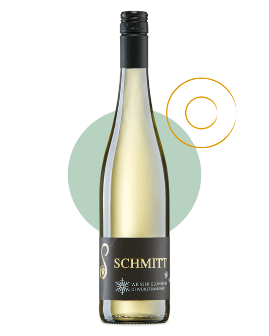 Weißer Glühwein aus Gewürztraminer